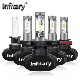 Infitary factory wholesale car led light bulb auto lighting system S1 model H4 H7 Led headlight for car