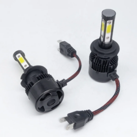 Infitary factory price car led headlights 4side light hot sale H4 H7 H11 led auto light bulb